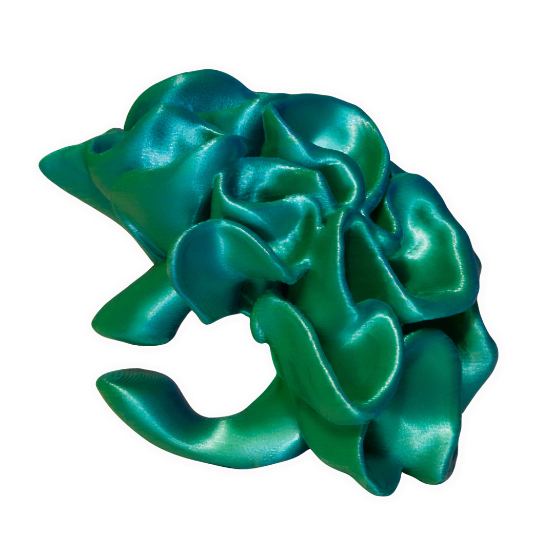 Marina Earcuffs | Satin Blue/Green