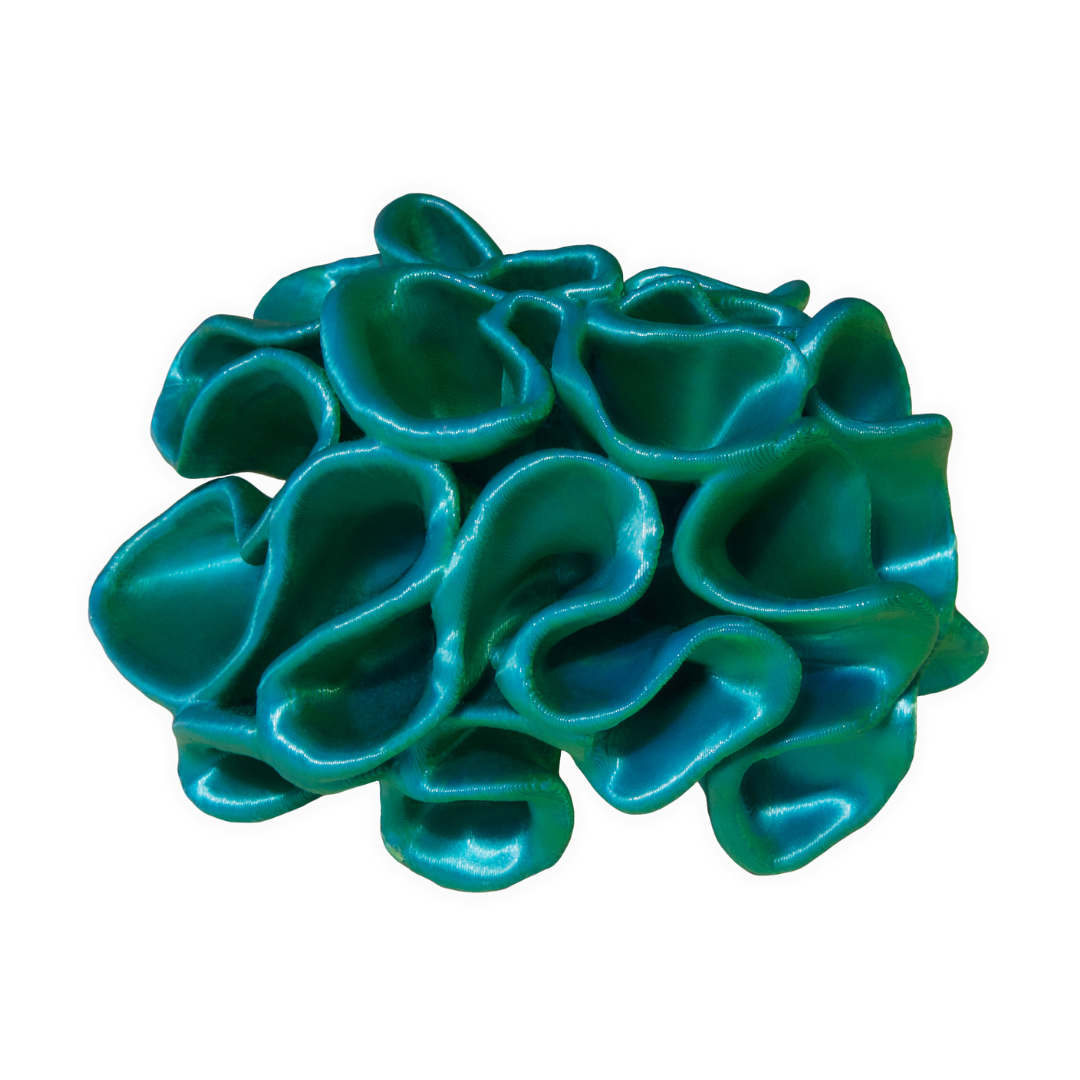 Marina Earcuffs | Satin Blue/Green