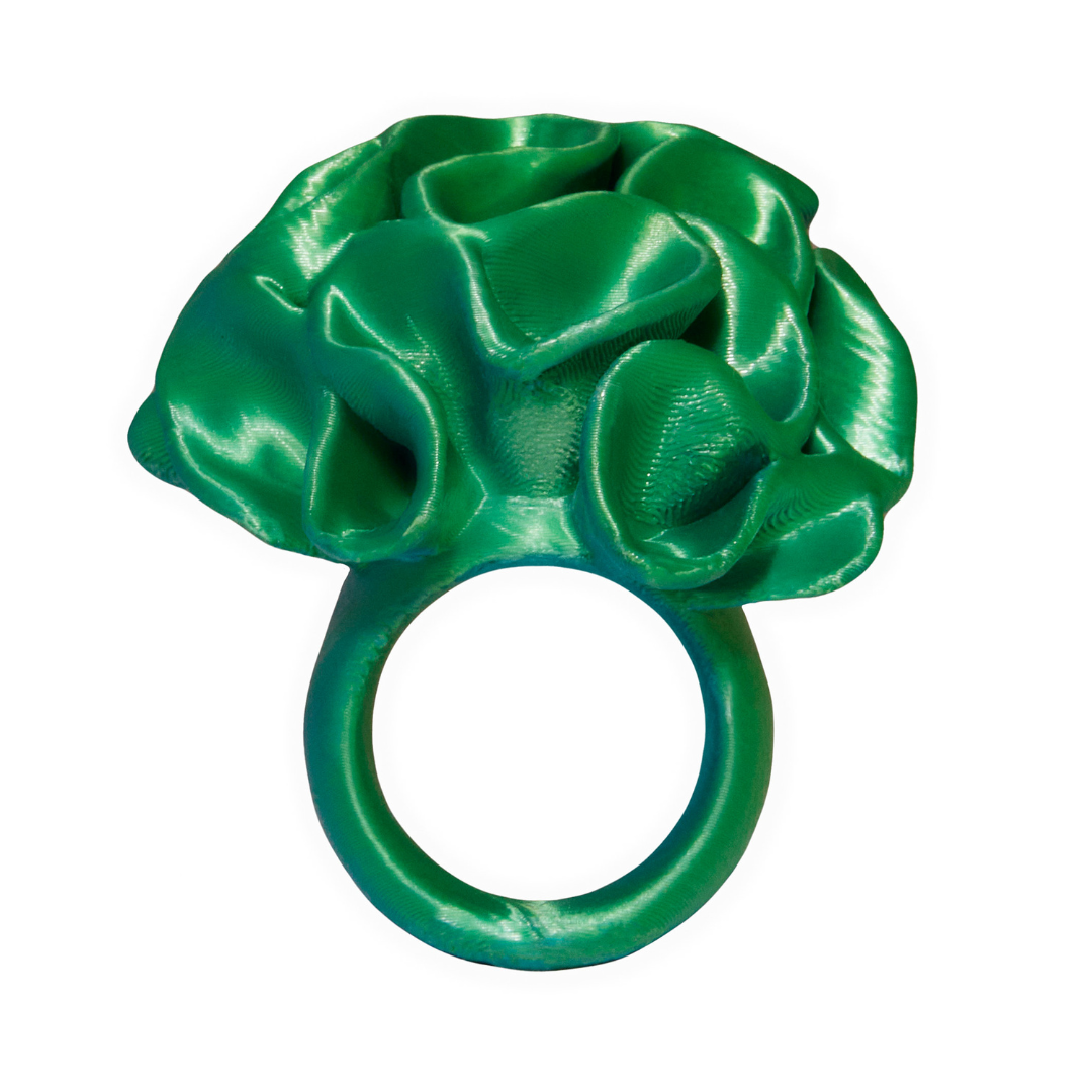 Marina Ring | Satin Blue/Green