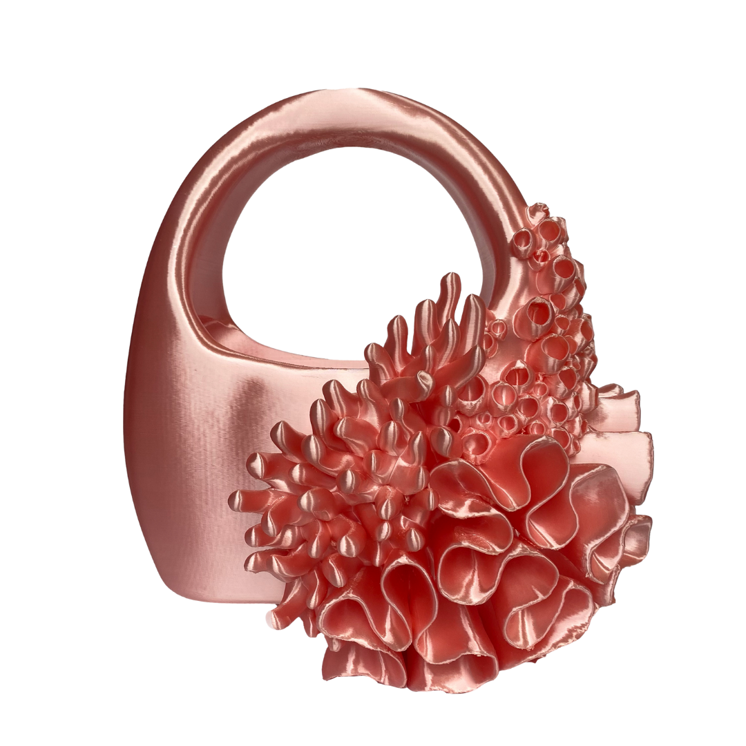 Siren Bag | Satin Baby Pink
