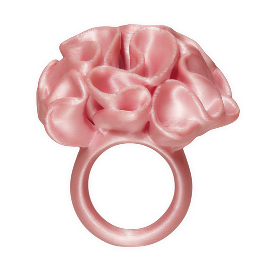 Marina Ring | Satin Baby Pink