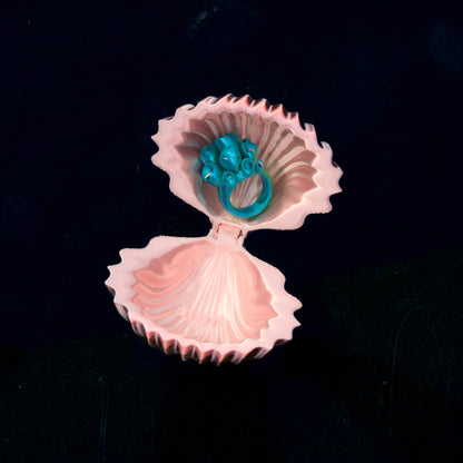 Marina Ring | Satin Blue/Green