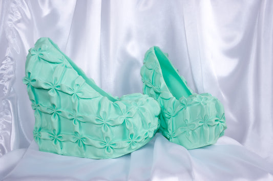 Venus heels Crystal Blue