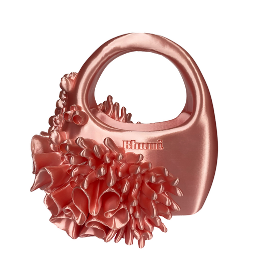 Siren Bag | Satin Baby Pink
