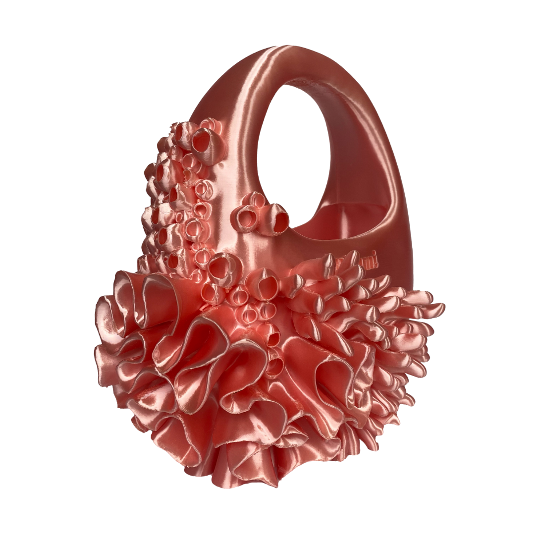 Siren Bag | Satin Baby Pink