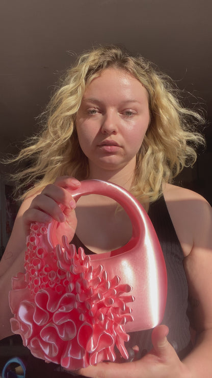 Siren Bag | Satin Baby Pink